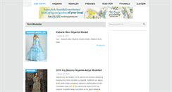 Desktop Screenshot of nisanlikmodelleri.net